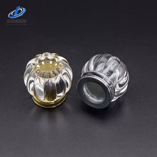 Bouchon cosmétique, couvercle en plastique, couvercle en acrylique transparent, emballage pour bouteille de parfum, fermeture personnalisée pour couvercle de bouteille vide en verre