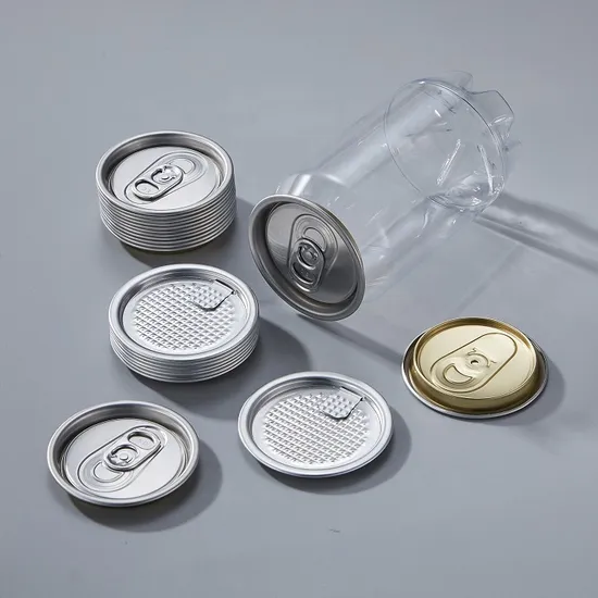 Couvercle en aluminium facile à décoller, diamètre 307#83mm, diamètre intérieur pour sceller une boîte en plastique