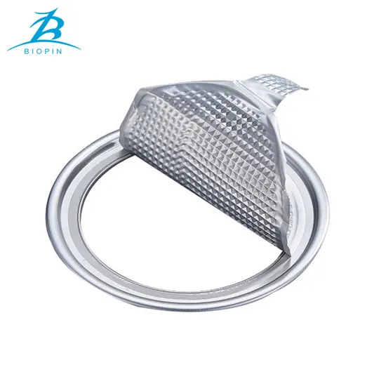 Couvercle en aluminium facile à décoller 211# 65 mm de diamètre intérieur pour sceller les boîtes en plastique