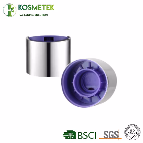 Distributeur de savon, lotion, shampoing, soins personnels, couvercles à disque en plastique 20/410