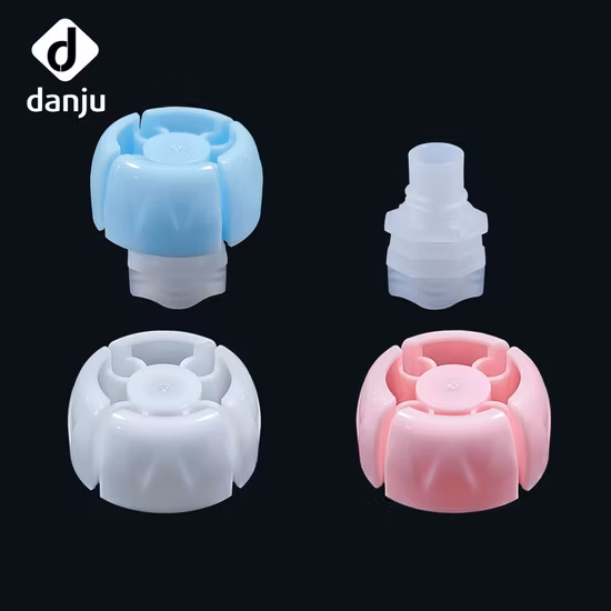 Bouchon à vis en plastique PE/PP en forme de champignon de 8,6 mm pour emballage flexible