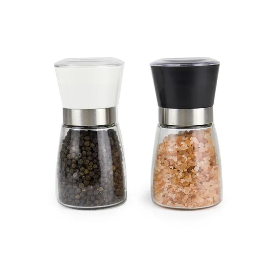 Moulin à sel et à poivre réglable en céramique 160 ml