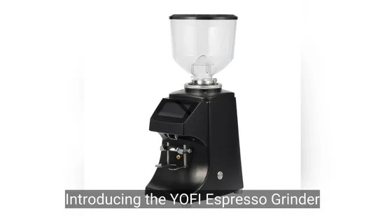 Moulin à expresso avec meule plate de 83 mm
