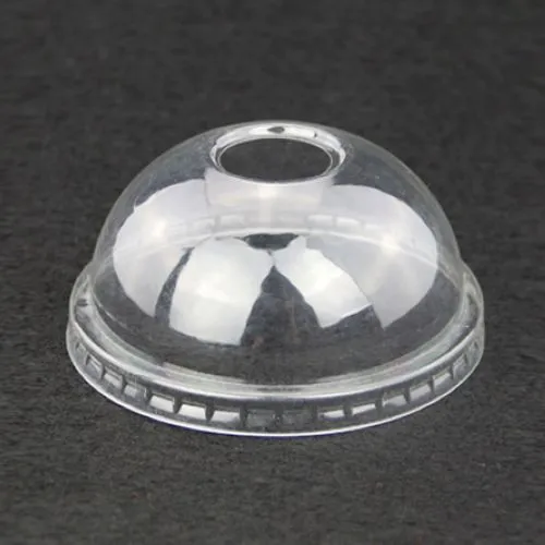 Couvercles de gobelets en papier jetables PS Couvercles en plastique jetables avec gobelets Couvercles de gobelets en papier en gros