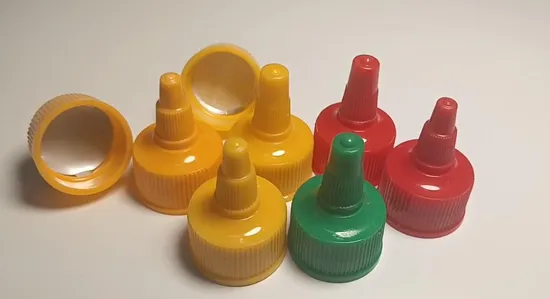 Couvercles à double ouverture en plastique pour bouteilles d'épices en plastique