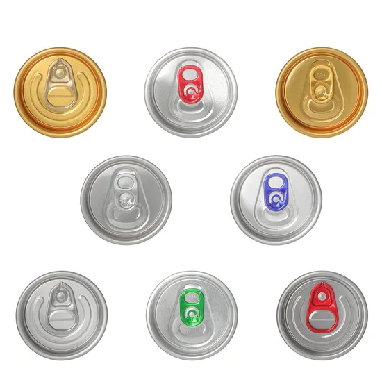 Bouchon de bouteille en aluminium et plastique, couvercle facile à déchirer et à ouvrir