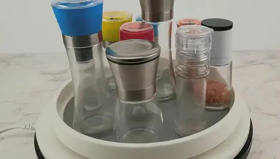 Bouteille à épices de 170 ml avec couvercle en acier inoxydable 304 transparent et durable pour épices de cuisine